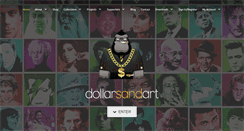 Desktop Screenshot of dollarsandart.com